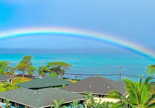 Hawaii - Regenbogen, Lahaina, Maui