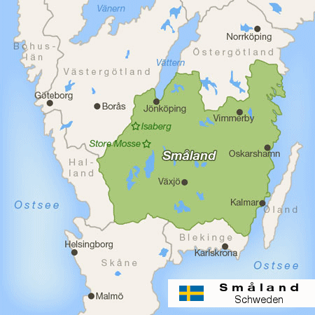 Småland-Karte 