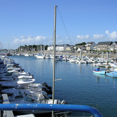 Hafen von Étel in der Bretagne