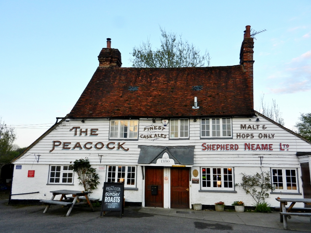 "The Peacock" in Goudhurst, Kent