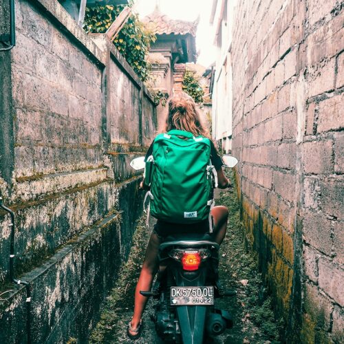 Scooterfahrt in Ubud auf Bali