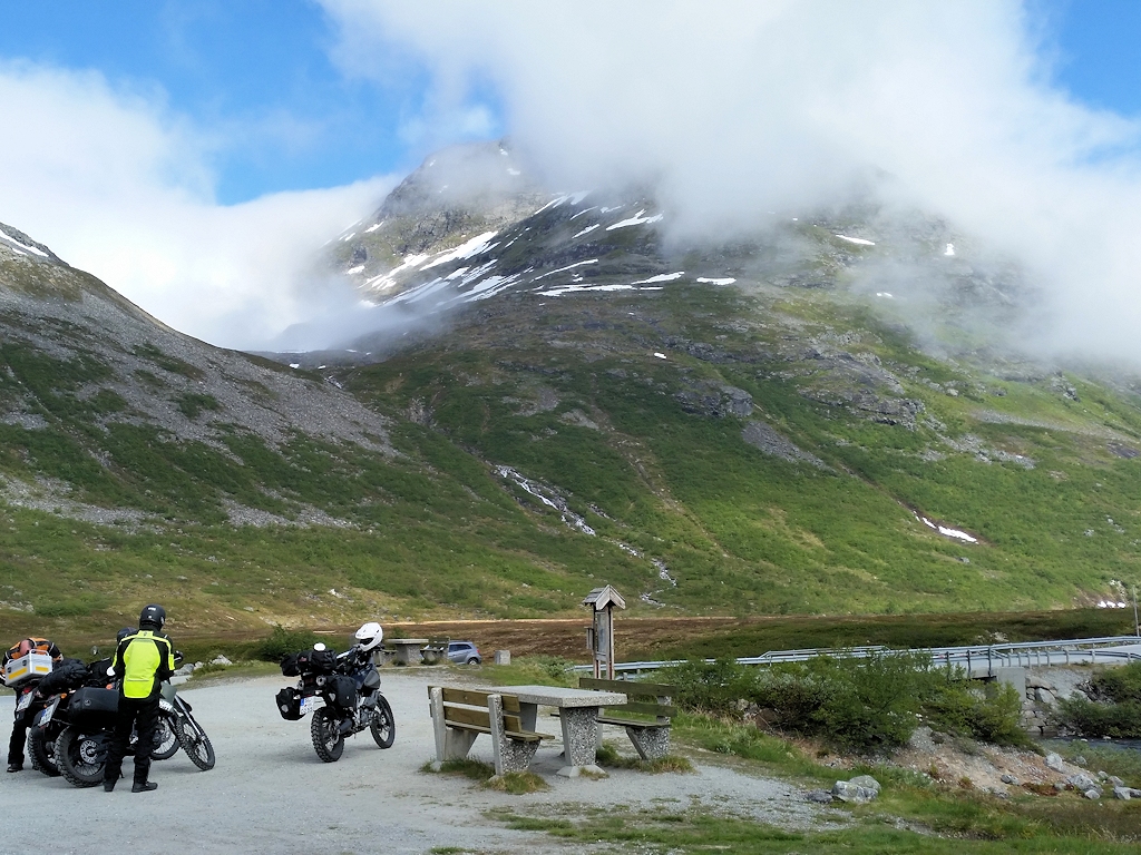 Fjordnorwegen mit dem Motorrad - Im Reinheimen-Nationalpark