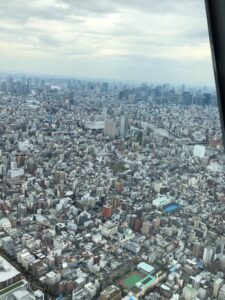 Aussicht vom Tokyo Skytree auf die Stadt