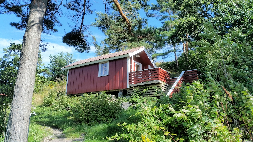 Roadtrip durch Norwegen - Hütte in Kristiansand