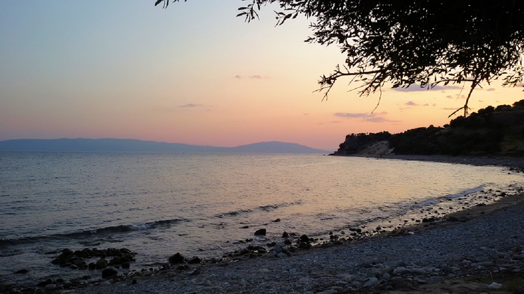Griechenland: Sonnenuntergang in der Ägäis