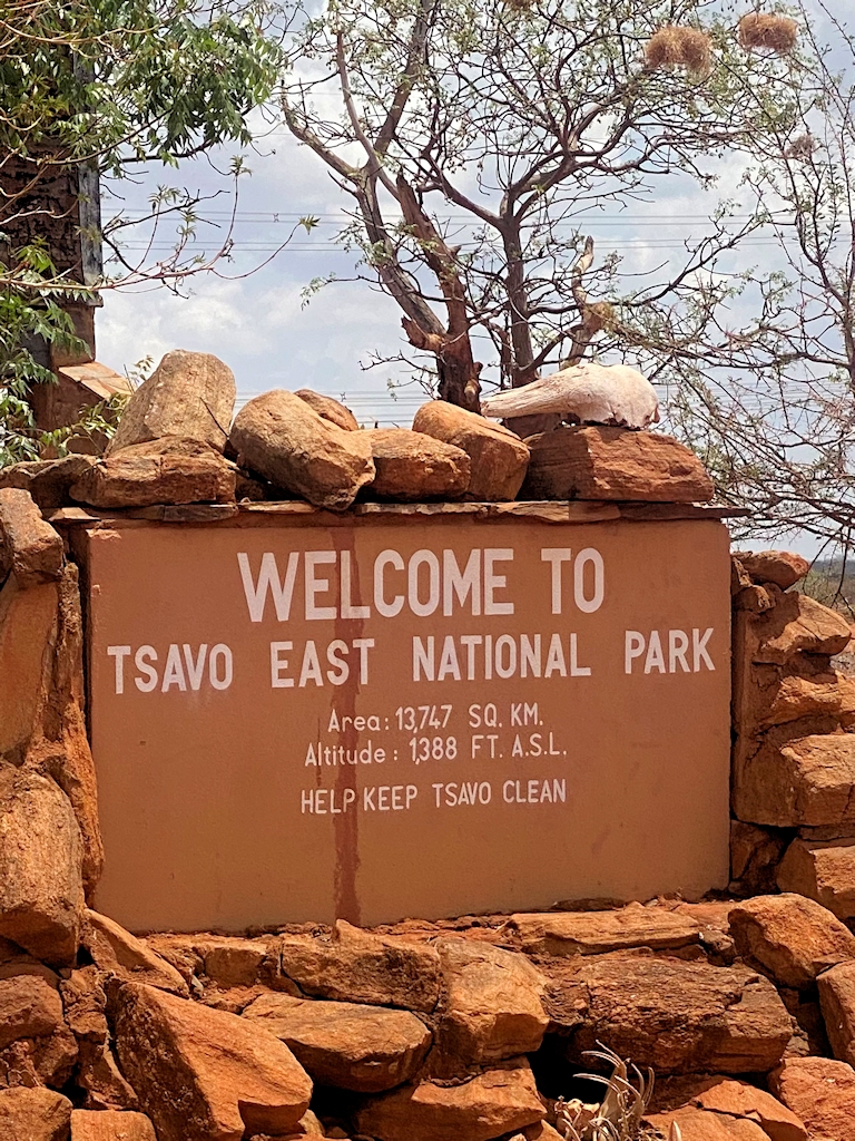 Der Tsavo East Nationalpark