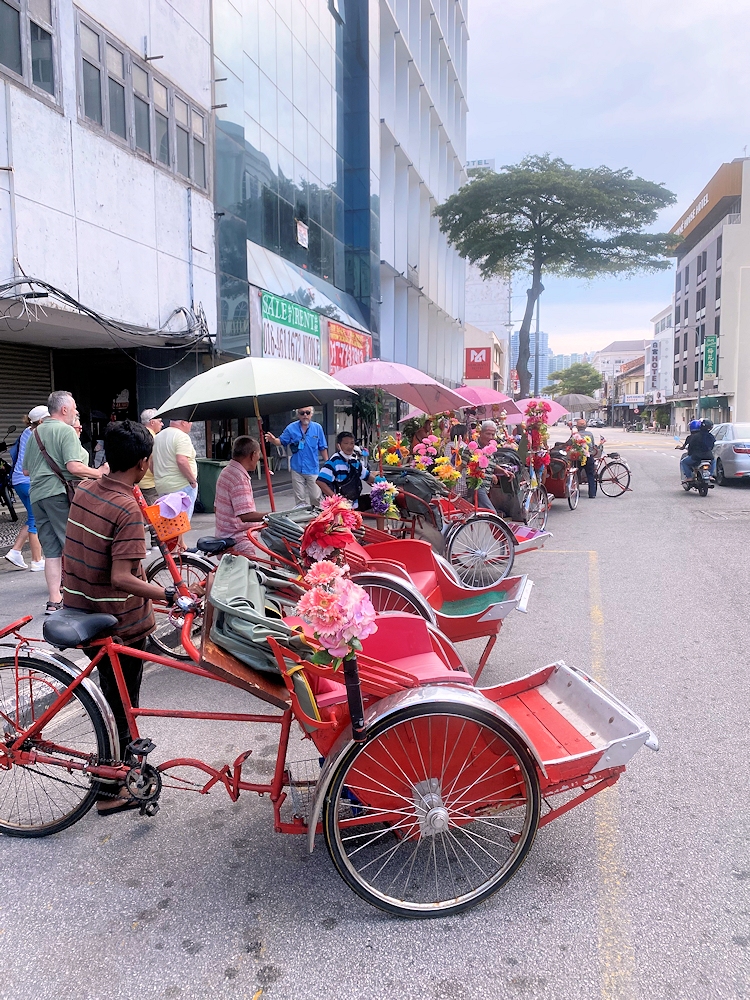 Rikschas in Kuala Kangsar