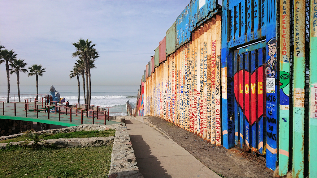 Baja California - Tijuana: Grenze zu den USA